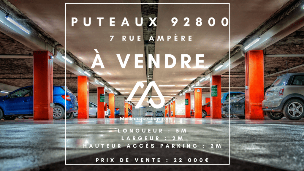 Double parking neuf à Puteaux proche de la Défense
