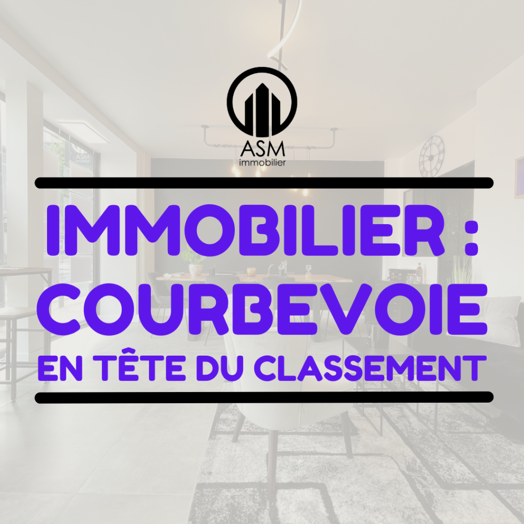 Immobilier courbevoie en tête du classement des villes où vivre