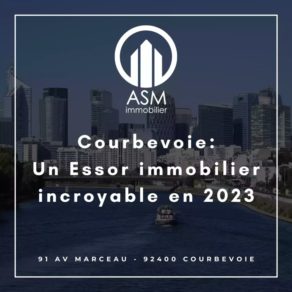 Courbevoie immobilier 2023