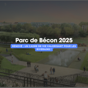 Le parc de Bécon rénové : un cadre de vie valorisant pour les riverains
