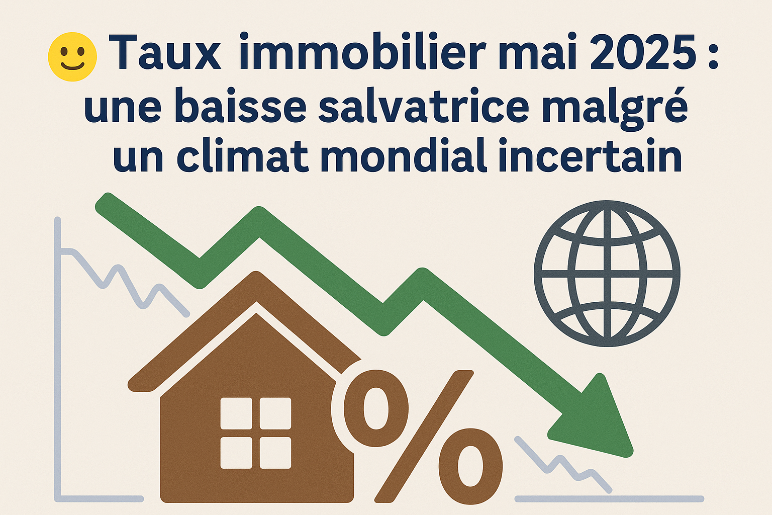 Taux immobilier Mai 2025
