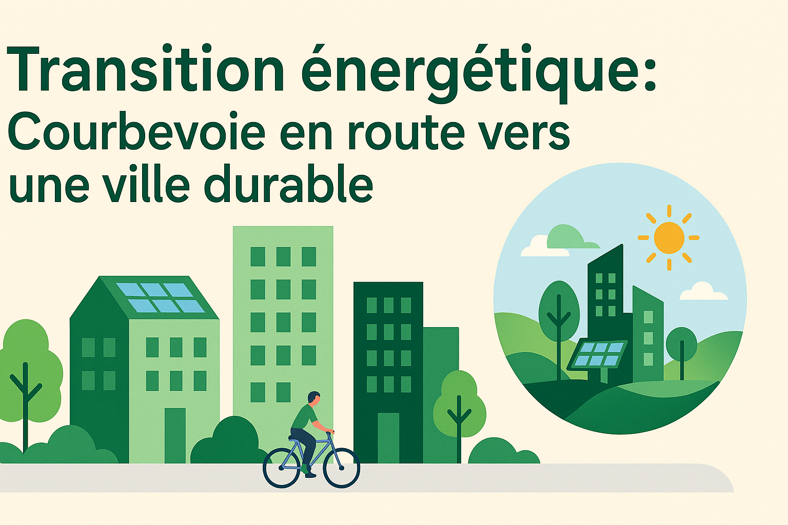 Transition énergétique : Courbevoie en route vers une ville durable