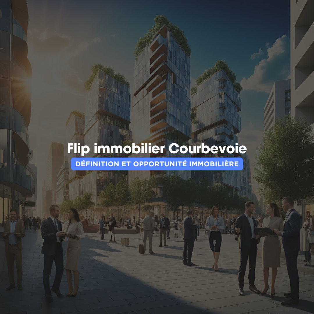 Le flip immobilier à courbevoie c'est quoi ? définition d'un levier d'investissement