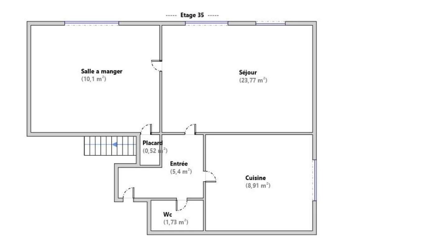 Appartement 4 pièces 115 m² · à Courbevoie · 115 m² · 526 000 €